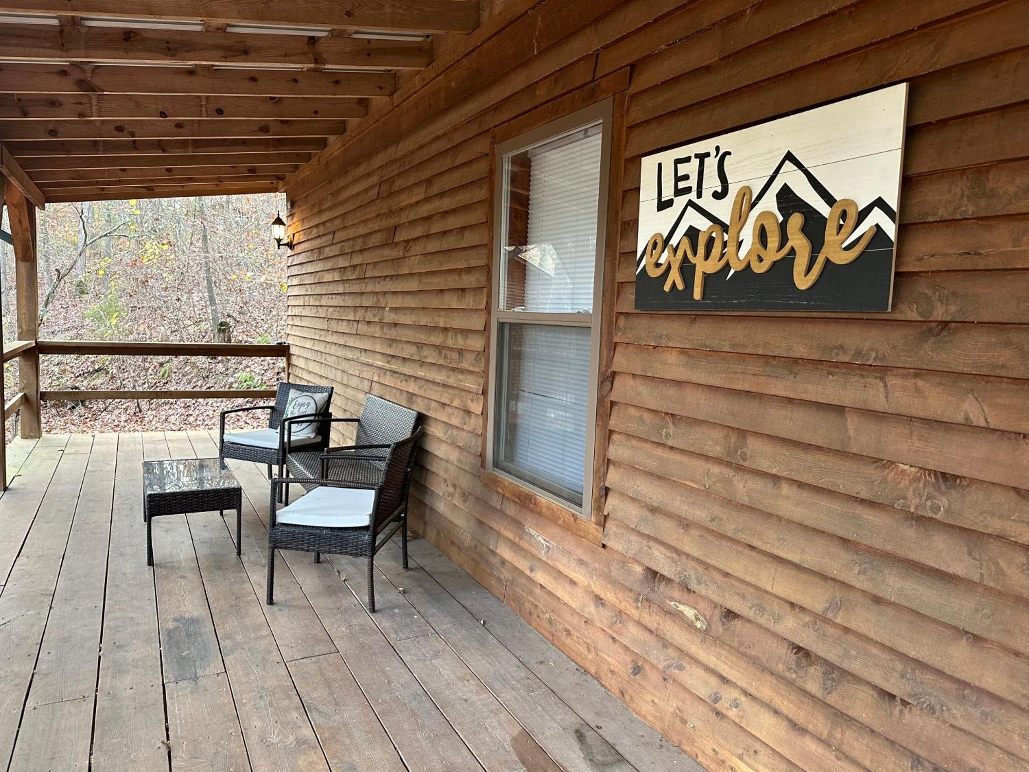 Cedar Creek Cabins Eureka Springs Eksteriør bilde